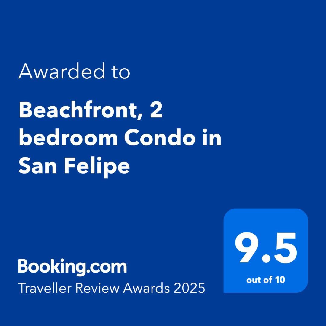 Beachfront, 2 Bedroom Condo In San Felipe San Felipe  Eksteriør billede